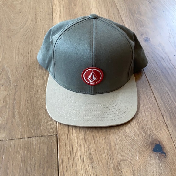 Volcom Green Trucker Hat 